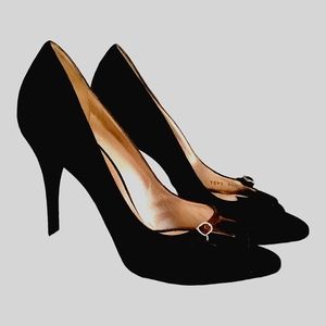 Dolce & Gabbana Rare black peep toe heels